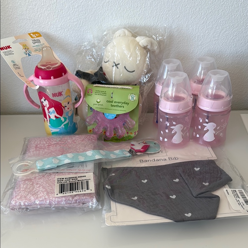 Baby Girl Essentials Gift Bundle